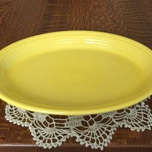Fiesta Sunflower Yellow Large Oval Platter